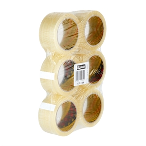 3M Packaging Tape 371 50mmx66m clear (6)